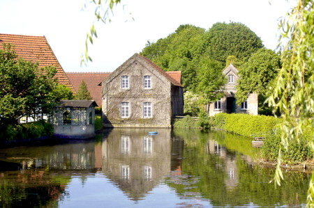 Blick auf den alten Mühlenteich